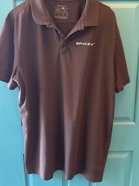 SPACE X Polo - Short Sleeve Collared Shirt 2XL. Amazing!